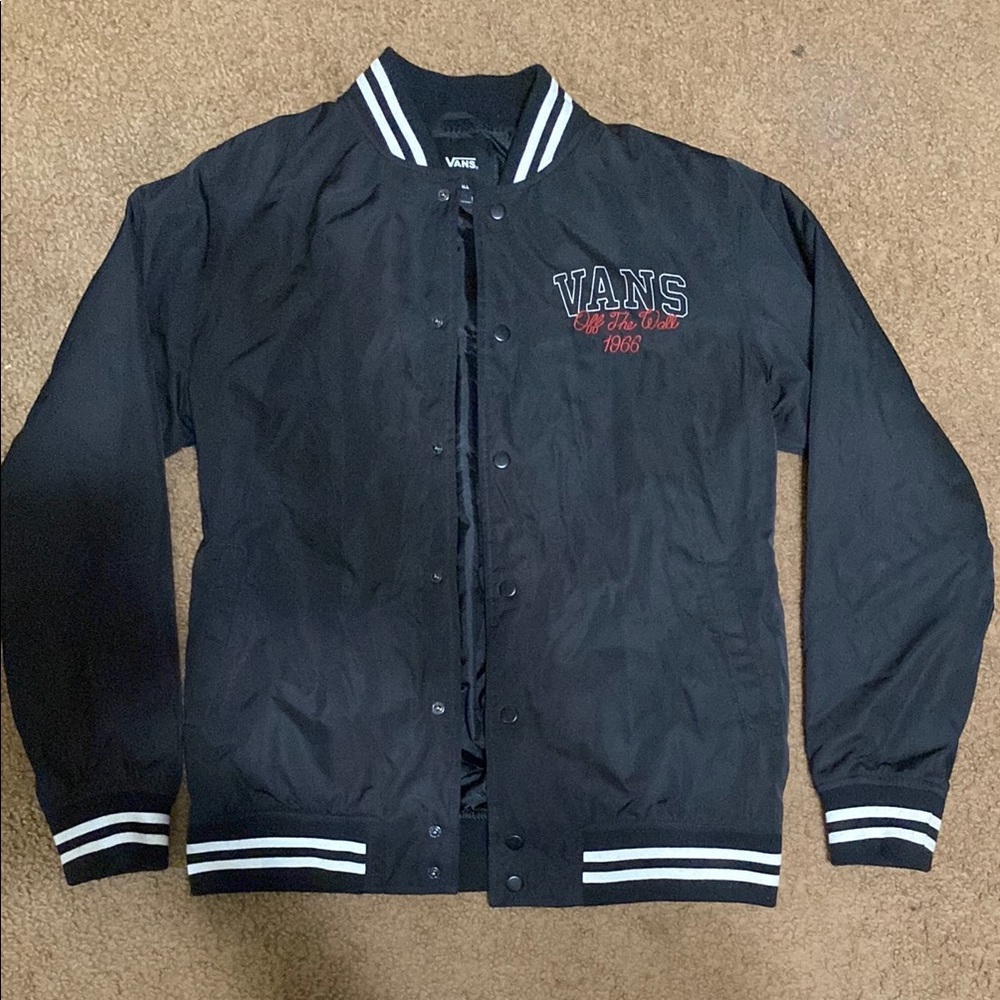 Vans Black Varsity Jacket